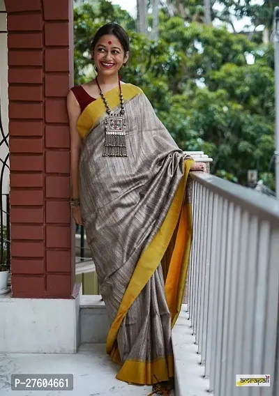 Classic Cotton Saree with Blouse piece for women