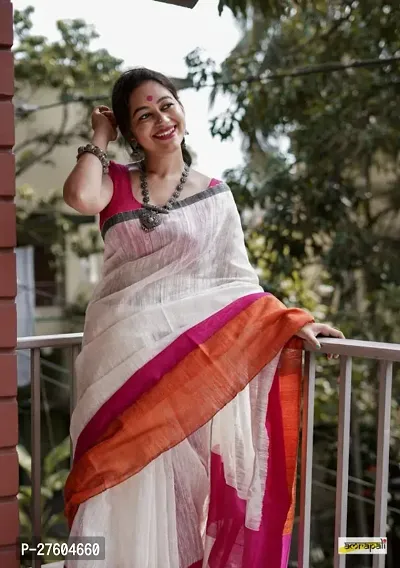 Classic Cotton Saree with Blouse piece for women