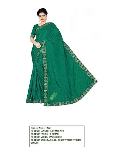 Beautiful Brocade Self Pattern Saree with Blouse Piece For Women