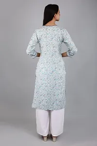 VAPPS Cotton A Line Printed Kurti for Women  Girls-thumb1