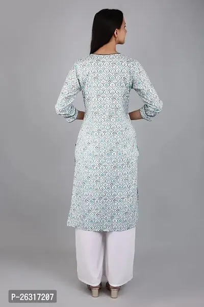 VAPPS Cotton A Line Printed Kurti for Women  Girls-thumb2