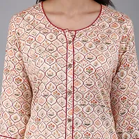 VAPPS Cotton A Line Printed Kurti for Women  Girls-thumb2