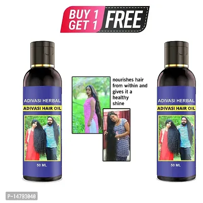 Adivasi neelambari Kasturi Herbal Hair Oil 50 ml for Women and Men for Hair Long - Dandruff Control - Hair Loss Control - Long Hair - Hair Regrowth Hair Oil  (50 ml) BUY 1 GET 1 FREE-thumb0