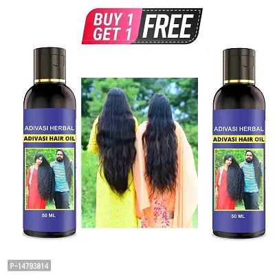 Adivasi Neelambari Medicine All Type of Hair Problem Herbal Growth Hair Oil 100 ML Hair Oil  (50 ml) BUY 1 GET 1 FREE