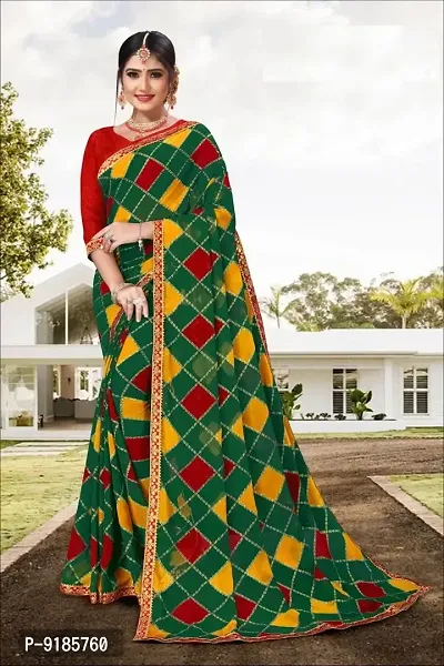 120+ Trending Green Colored Sarees in Dark & Light Shades