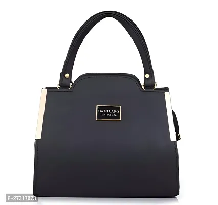 Hand Bag for Ladies Black Color Big Size Hand Held Purse Women