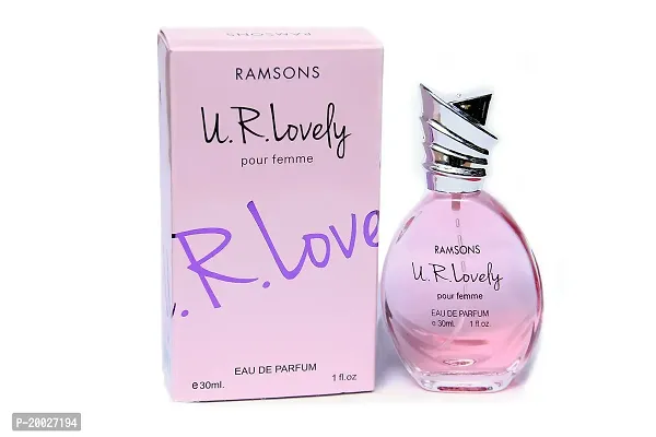 Ramsons U R Lovely Eau De Perfume For Unisex, 30ml-thumb0