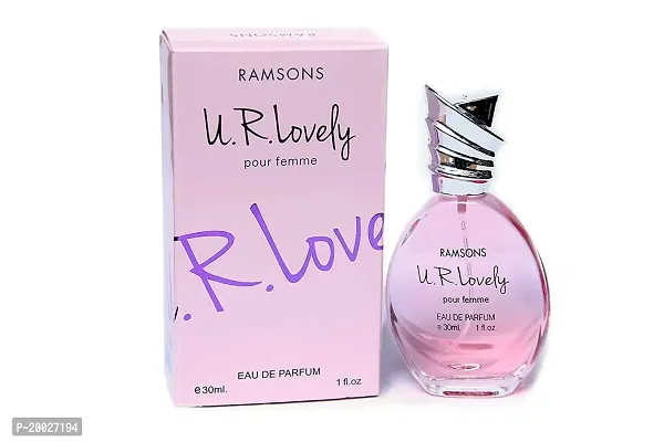 Ramsons U R Lovely Eau De Perfume For Unisex, 30ml-thumb2