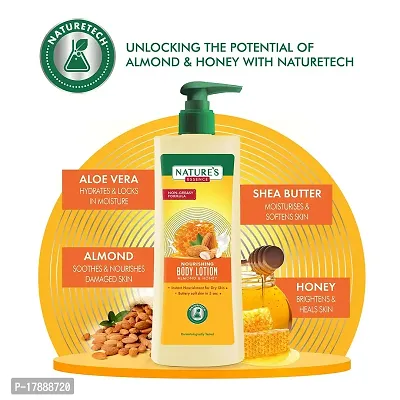 Nature's Essence Nourishing Body Lotion Almond  Honey 400ml Each, (800ml, Pack Of 2)-thumb5