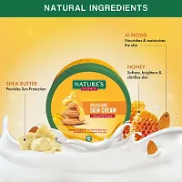 Nature's Essence Almond  Honey Nourishing Skin Cream, 400ml |Intense Moisturization  Radiance in just 5 seconds |Rejuvenates  Hydrates Dry Skin | For Dry  Dull Skin-thumb3