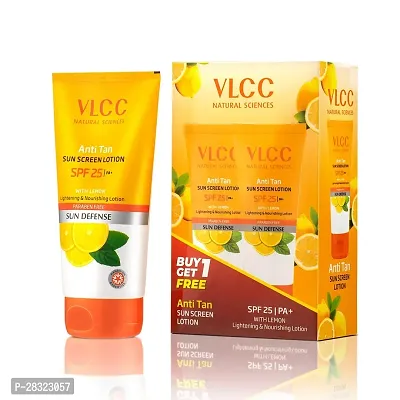 VLCC Anti Tan Sun Screen Lotion - SPF 25 PA - 150ml Pack Of 2-thumb0