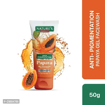 Skin Care Pigmentation Gel Face Wash Papaya 50g Each, Pack Of 6-thumb2