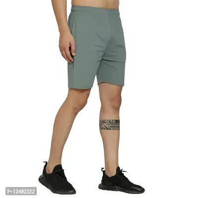 Maned Wolf Men's Regular Fit Shorts - Casual Wear, Gym  Sports Shorts for Men - Lightweight Above Knee Length Shorts for Boys-thumb0