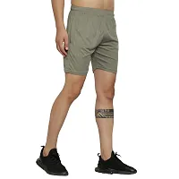 Maned Wolf Men's Regular Fit Shorts - Casual Wear, Gym  Sports Shorts for Men - Lightweight Above Knee Length Shorts for Boys-thumb3