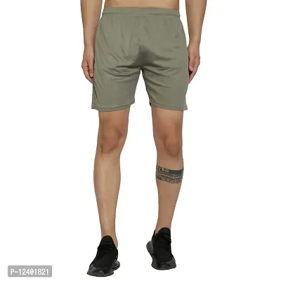 Maned Wolf Men's Regular Fit Shorts - Casual Wear, Gym  Sports Shorts for Men - Lightweight Above Knee Length Shorts for Boys-thumb0