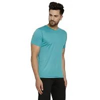 Maned Wolf Nexa Febric Dry Fit Tshirts for Men - Drying  Breathable Fabric Gym Wear Tees  Workout Half Sleeve Tshirt-thumb3