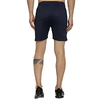 Maned Wolf Men's Regular Fit Shorts - Casual Wear, Gym & Sports Shorts for Men - Lightweight Above Knee Length Shorts for Boys [ Black - M ]-thumb1