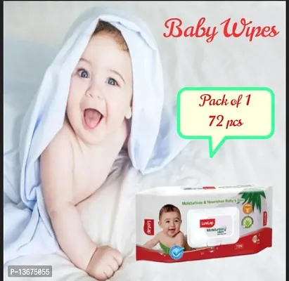 Baby moisturing wipes with Alow Vera