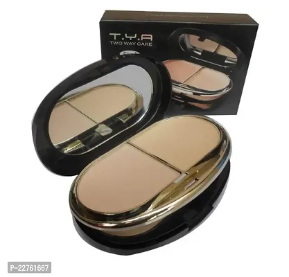 T. Y. A. Two Way Cake Compact Powder, Face Powder with Sponge Inside, Two Way Cake-1, WE78