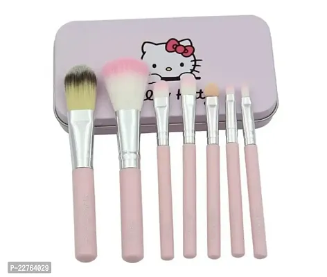 Makeup Brushes, Face Contour Brush, Blusher Brush with Sponge Makeup 6 In 1 Beauty (Pack Of 2)-thumb3