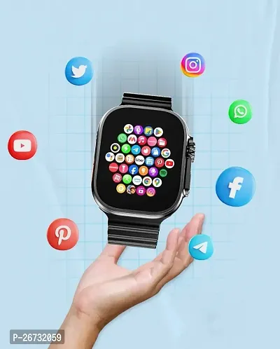 (ORIGNAL) Smart Watch T800Wireless Charging Heart Rate M-thumb0