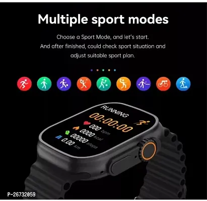 (ORIGNAL) Smart Watch T800Wireless Charging Heart Rate M-thumb2