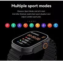 (ORIGNAL) Android smartwatch 4g sim card GPS Wifi Bt heart rate monitoring exercise records s8 ultra watch Android 10.0 mobile watch-thumb1