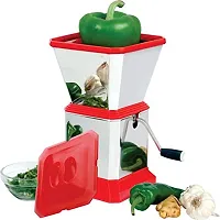 Combo of 2_cutter and chopper Vegetable  Fruit Grater  Slicer  (2 Chopper)-thumb1