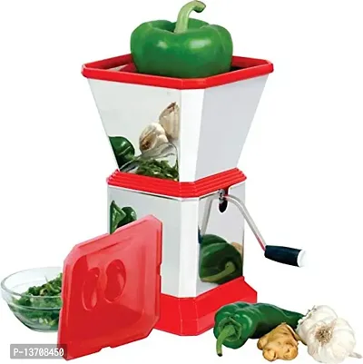 Combo of 2_cutter and chopper Vegetable  Fruit Grater  Slicer  (2 Chopper)-thumb2