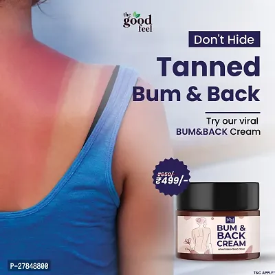Bum  Back Cream Intimate Brightening Cream Pack of 1 (100gm)
