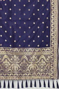 Enthone Women's Woven Ethnic Motifs Banarasi Silk Dupatta (SZDPNB-1)-thumb3