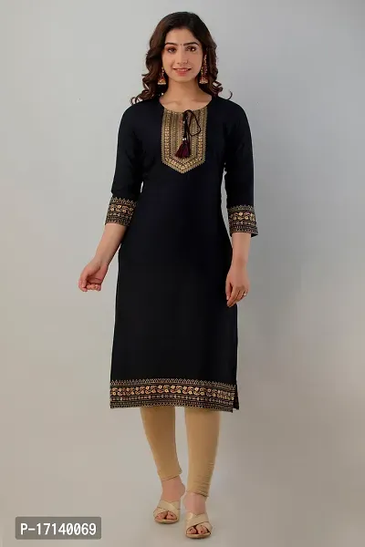 Women Stylish  Rayon  Stitched Kurta-thumb0