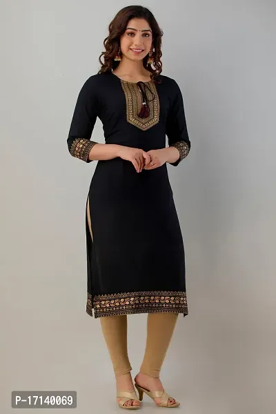 Women Stylish  Rayon  Stitched Kurta-thumb3