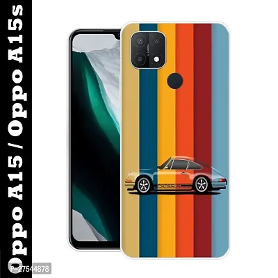 Satyman Designer Printed Back Case Cover for Oppo A15 / Oppo A15s (Multicolor, Dual Protection, Silicon, Pack of: 1)