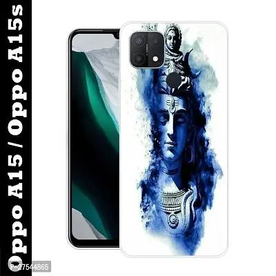 Satyman Designer Printed Back Case Cover for Oppo A15 / Oppo A15s (Multicolor, Dual Protection, Silicon, Pack of: 1)-thumb0