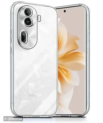 Satyman Back Case Cover For Oppo Reno 11 Pro 5G (Transparent, Grip Case, Silicon)-thumb2