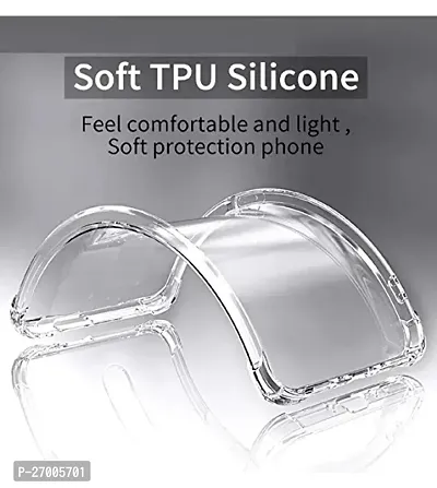 Satyman Back Case Cover For Tecno Pova 5 Pro 5G (Transparent, Grip Case, Silicon)-thumb4
