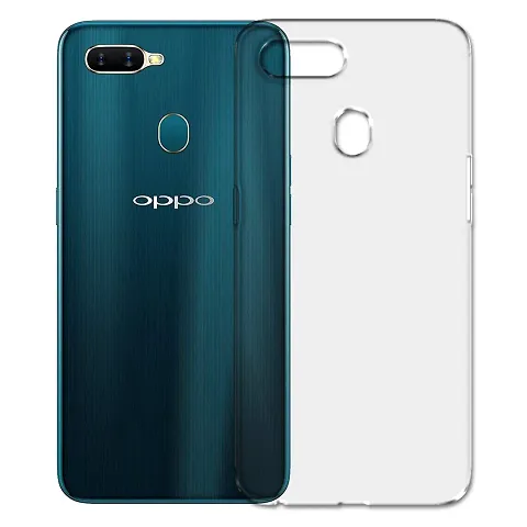 OO LALA JI Crystal Clear for Oppo A5S Back Cover Transparent