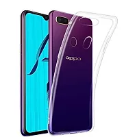 Satyman Transparent Back Case Cover For Oppo A5s/Realme 2 (Transparent, Grip Case, Silicon)-thumb3