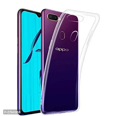 Satyman Transparent Back Case Cover For Oppo A5s/Realme 2 (Transparent, Grip Case, Silicon)-thumb4