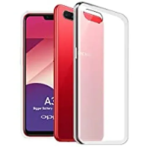 OO LALA JI Crystal Clear for Oppo A3S Back Cover Transparent