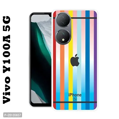 Satyman Designer Printed Back Case Cover for Vivo Y100A 5G/Vivo Y100/Vivo T2 5G (Multicolor, Dual Protection, Silicon, Pack of: 1)-thumb0