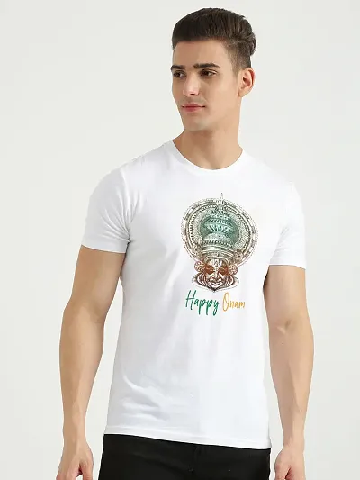 Stylish Fancy Round Neck T-Shirts For Men