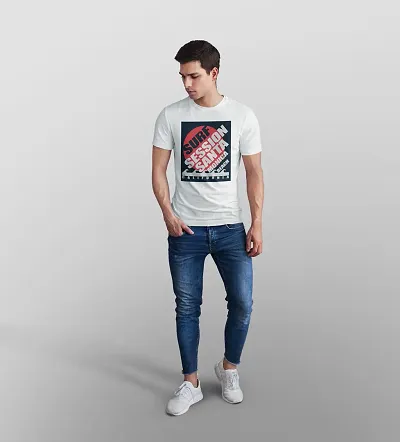 Stylish Fancy Round Neck T-Shirts For Men