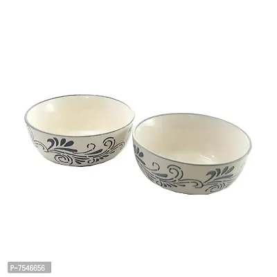 Kashi Crafts Ceramic Bowls | Katori for Cereals, Soup, Deserts, Snacks, Kitchen, St-thumb2