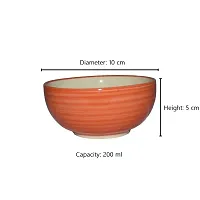 Kashi Crafts Ceramic Bowls | Katori for Cereals, Soup, Deserts, Snacks, Kitchen, St-thumb2