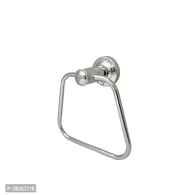 Classic Triangle Hand Towel Ring, Towel Ring Holder And Rod For Bathroom Napkin And Towel, Stainless Steel, Chrome Finish-thumb0