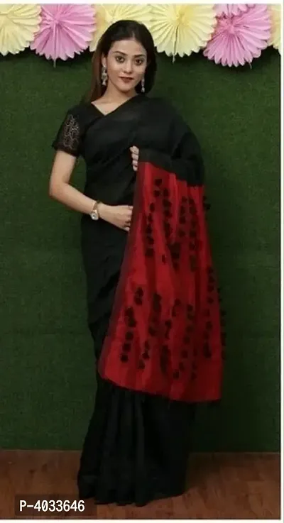 Beautiful Cotton Silk Saree with Blouse piece