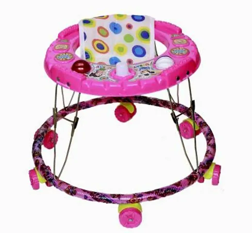 Baby activity walker foldable (pink)