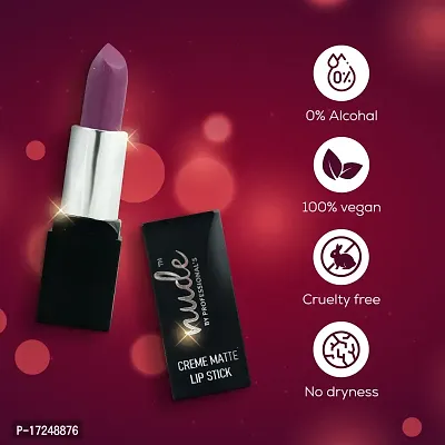 Nude Cosmetics-Creme Matte Lipstick for Women-thumb5